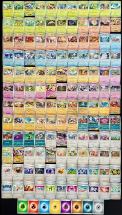 Pokemon Mega Evolution Complete Base Master Set, 262 Cards, C/UC/Holo/RevHolo/EX - Image 1