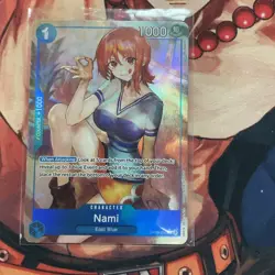 Nami (Alt Art) OP09-050 R Emperors in the New World ONE PIECE Card Game English - Image 1