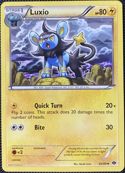Luxio 45/99 Next Destinies Regular - Pokemon Card - Image 1