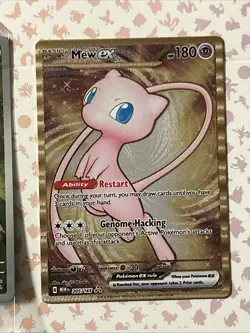 Mew ex - (151 Metal Card) 205/165 Sv: Scarlet & Violet 151 And Snorlax Promo #1 - Image 2