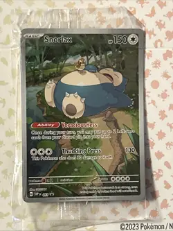 Mew ex - (151 Metal Card) 205/165 Sv: Scarlet & Violet 151 And Snorlax Promo #1 - Image 4
