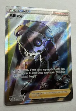 Allister Vivid Voltage Holo Full Art Card 179/185 Near Mint/Mint Pokemon TCG - Image 2