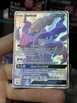 Darkrai GX SV70/SV94 Hidden Fates 2019 Shiny Vault Holo Pokemon Card TCG - Image 4