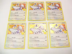 6 Lugia 022/025 Celebrations 25th Anniversary Holo Pokemon Cards - Image 2