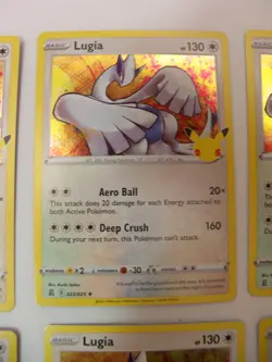6 Lugia 022/025 Celebrations 25th Anniversary Holo Pokemon Cards - Image 4