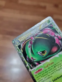 MP Pokemon Holo (Prime) MEGANIUM Card HGSS BLACK STAR PROMO Set HGSS08 HeartGold - Image 2