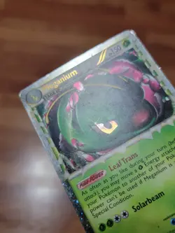 MP Pokemon Holo (Prime) MEGANIUM Card HGSS BLACK STAR PROMO Set HGSS08 HeartGold - Image 3