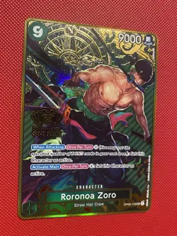 Roronoa Zoro One Piece Japanese Version 2nd Anniversary Set OP06-118 Card TCG - Image 4