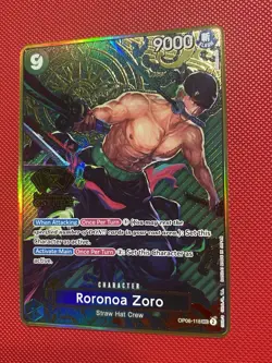 Roronoa Zoro One Piece Japanese Version 2nd Anniversary Set OP06-118 Card TCG - Image 5