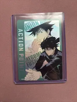 Fusiguro UA02BT/JJK-1-AP02 Jujutsu Kaisen Action point Union Arena Card Foil - Image 1