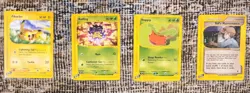 Pokemon TCG Expedition Base Set e-Series Lot (4 Cards) - Pikachu, Koffing, + NM - Image 1