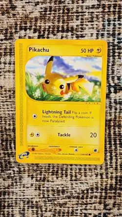 Pokemon TCG Expedition Base Set e-Series Lot (4 Cards) - Pikachu, Koffing, + NM - Image 2