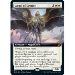 ANGEL OF DESTINY (EXTENDED ART) Zendikar Rising ZNR Magic MTG MINT CARD - Image 1