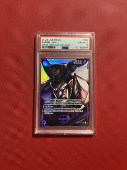 One Piece Card Game TCG English OP02-085 Magellan SP OP04 Alt Art - PSA 10 - Image 1