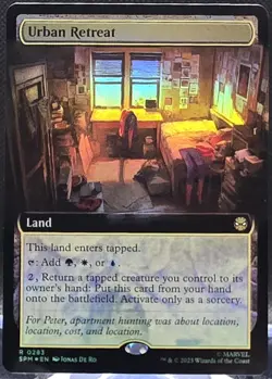 Urban Retreat #283 Marvel's Spider-Man Extended Art Foil Rare - Image 1