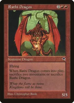Rathi Dragon Tempest MP MTG - Image 1