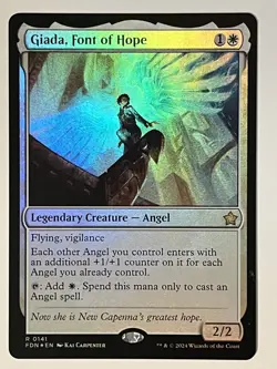 Giada, Font of Hope Foundations Foil MTG NM - Image 1