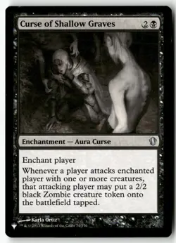 Curse of Shallow Graves - The List Reprints -MTG - Image 1