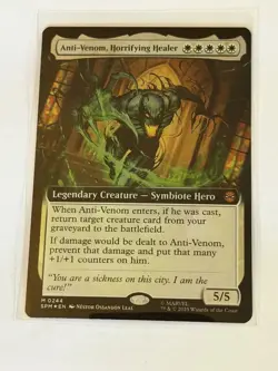 Anti-Venom, Horrifying Healer Extended Art Marvel's Spider-Man Foil 244 - Image 1