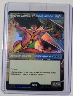 Spider-Woman, Stunning Savior (Borderless) Marvel's Spider-Man Foil - Image 1