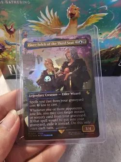 Emet-Selch Of The Third Seat Chocobo Track Print Foil Mtg NM - Image 1