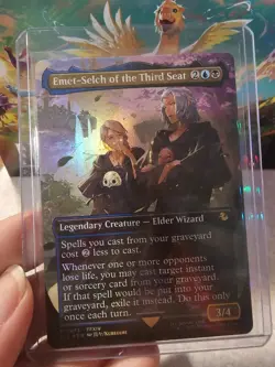Emet-Selch Of The Third Seat Chocobo Track Print Foil Mtg NM - Image 2