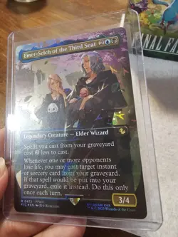 Emet-Selch Of The Third Seat Chocobo Track Print Foil Mtg NM - Image 3