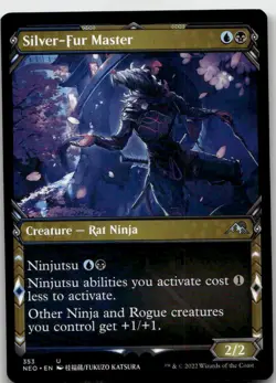 Silver-Fur Master (Showcase), Kamigawa: Neon Dynasty #353 MTG - Image 1
