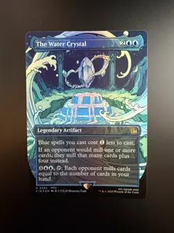 MTG Final Fantasy English The Water Crystal Borderless 0333 Foil - Image 1