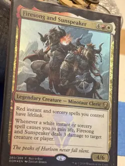 MTG Lot Firesong & Sunspeaker Foil Buy-a-Box + Grand Abolisher + Vensers Journal - Image 3