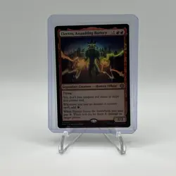 Electro, Assaulting Battery #0076 -FOIL-Marvel's Spider-Man SPM MTG - Image 3