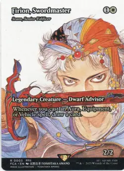 MTG: Final Fantasy: Through the Ages: Showcase Firion, Swordmaster: LP Condition - Image 1