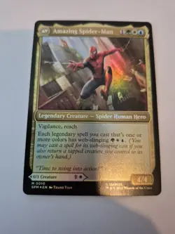 1x MTG - Peter Parker - FOIL Mythic Spider-Man #10 NM x1 - Image 2