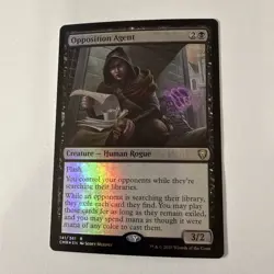MTG FOIL Opposition Agent - Commander Legends #141 -NM- Commander Staple - Image 1