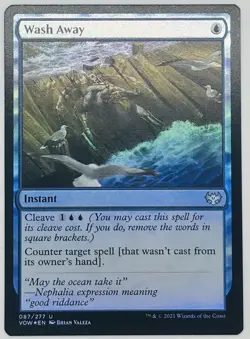 MTG Wash Away Innistrad: Crimson Vow Foil - Image 1