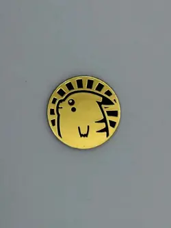 Pikachu Plastic Coin Pokemon TCG - Image 1