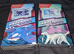 Set Of 2 Pokemon Knockout Collection Kyogre And Suicune Sealed Packages - Image 2