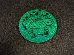 Vileplume Green Holo Foil Nintendo Pokemon Jungle Vintage 1999 WOTC Coin Token - Image 1