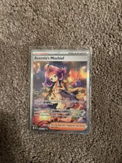 Pokemon Mega Evolution Acerola’s Mischief Special Illustration Rare NM+ 💎 - Image 1