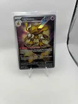 ALAKAZAM 009 PROMO MEGA EVOLUTIONS POKEMON NM - Image 1