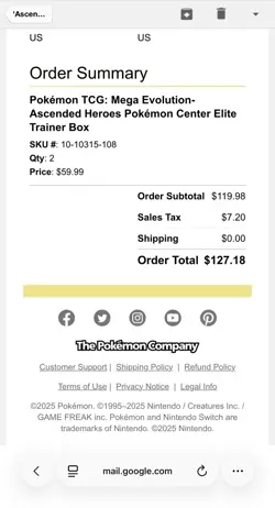✅CONFIRMED PRESALE✅ Ascended Heroes Pokemon Center Elite Trainer Box (ETB) - Image 2