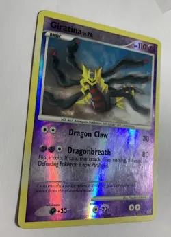 Pokemon TCG Giratina Lv 55 - 9/127 Platinum Reverse Holo MP. See Included Photos - Image 3