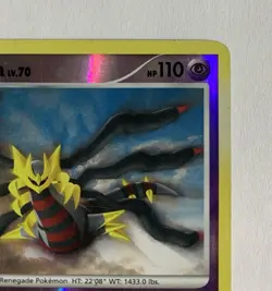 Pokemon TCG Giratina Lv 55 - 9/127 Platinum Reverse Holo MP. See Included Photos - Image 5