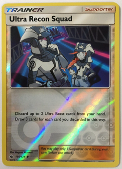 POKEMON ULTRA RECON SQUAD 114/131 FORBIDDEN LIGHT UNCOMMON REVERSE HOLO NM - Image 1