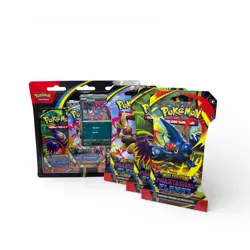 Pokemon Phantasmal Flames 6 Pack Bundle 3-Pack Blister + 3 Sleeved Boosters - Image 1