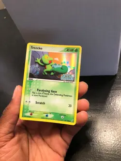 Treecko 67/100 EX Crystal Guardians Reverse Holo STAMPED 2006 Pokemon NM - Image 1