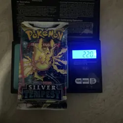 VERY HEAVY!! 🔥 22g! Sleeved Silver Tempest Pokemon TCG Sealed Booster Pack - Image 1