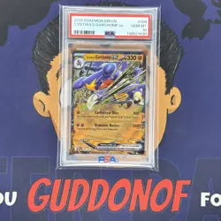 💎PSA 10 GEM MINT 2025 Pokemon Destined Rivals CYNTHIA'S GARCHOMP EX #104 - Image 1