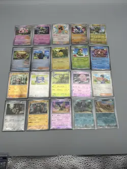 x20 Pokemon Pokeball Masterball Holo Foil Lot Black Bolt White Flare Prismatic - Image 1