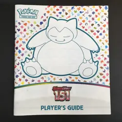 Pokemon TCG Scarlet and Violet 151 Players Guide ETB Checklist Booklet - Image 1